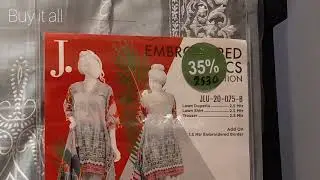 j. sale upto 50% off on unstitched summer collection 2020 | Buy it all