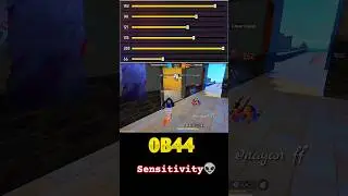 OB44 AFTER UPDATE NEW SENSITIVITY SETTING IN FREE FIRE | AUTO HEADSHOT SETTING FREE FIRE / SENSITIVE