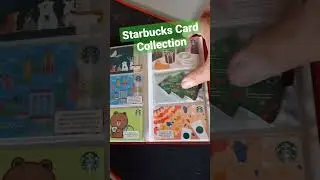Starbucks Card Collection #shorts