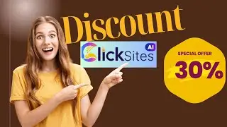 ClickSites AI Coupon Code &ndash; Save 20% Instantly on AI Website Builder!