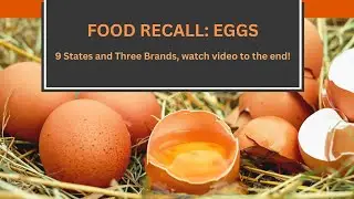 Food Recall: Egg Recall Alert, 9 States Affected! 09 13 24 #foodrecall #foodsafetyfirst #healthyeats