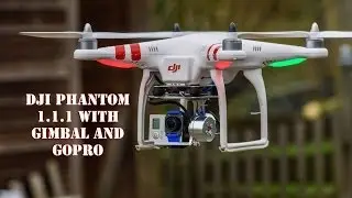 DJi Phantom 1.1 With cheap Gimbal+tilt. Go Pro 3 + Video TX