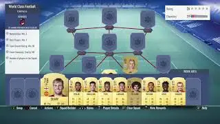 FIFA 19 COMPLETING WORLD CLASS FOOTBALL SBC!