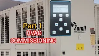 commissioning of Zamil chiller step by step   P1 l hvac commissioning l zamil chiller l #hvac