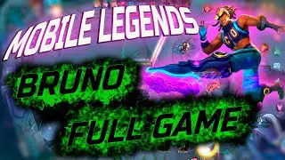BEST Marksman! Hero Bruno Mobile legends Full Video Gameplay | Best MOBA