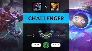 Challenger Match: Over 10.000 LP - BR server Patch 25.24