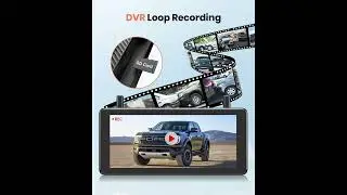 AUTO-VOX Solar Wireless Backup Camera Kit Review | Dual Solar Cameras + 7.2