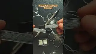 Brustro Mechanical Pencil Unboxing Video❓ #brustro #unboxing #shorts