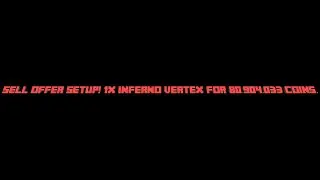 i dropped a inferno vertex in hypixel skyblock