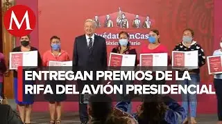 Indep: 7 escuelas han recibido premios por rifa del avi&oacute;n presidencial