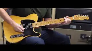 Squier Classic Vibe Telecaster doing Led Zeppelin