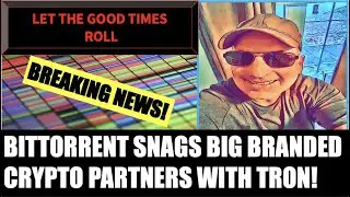 BITTORRENT BTT COIN REDENOMINATION NEWS IN: BIG NAME CRYPTO BRANDS PARTNERING!