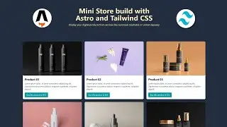 Responsive Store Template using Astro JS and Tailwind CSS