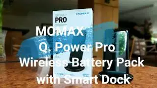 Momax Q  Power Pro Wireless Battery Pack with Smart Dock
