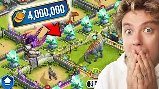 Создание денежной фермы в игре Jurassic World The Game