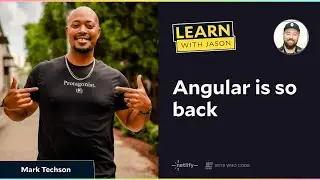 Angular is so back! with @marktechson