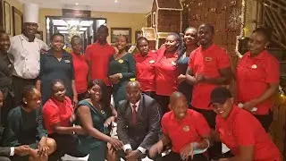 CHRISTMAS TREE LIGHTING AT THE SAROVA STANLEY HOTEL NAIROBI 2022. Hosted by Olivia otieno