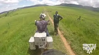 When the gravel road disappears.