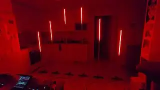 Custom stage led tube testing | WS2815 | Resolume Arena