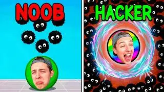 Noob vs Pro vs Hacker HIDE BALL