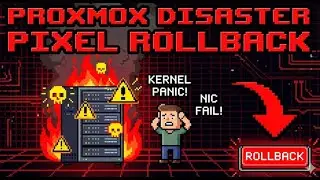 Катастрофа Proxmox 9.1: паника ядра, сбои сетевых карт и стремительный откат