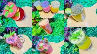 7 Refreshing Summer Drinks | Summer Special Drinks | Summer Recipes | SMk&rsquo;s Kitchen ~ Sabeena Mk