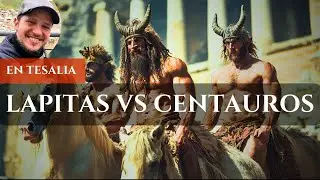 CENTAUROMAQUIA 🐎⚔️ Lapitas vs Centauros TESALIA | Boda Ca&oacute;tica Pir&iacute;too Mitolog&iacute;a Griega