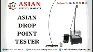 Drop Point Tester |Asian Drop Point Tester| IS 1221 Ink Dropping Point Test |Ball Drop Impact Test|