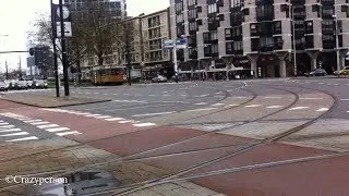 Oude Tram kruispunt Beurs Rotterdam