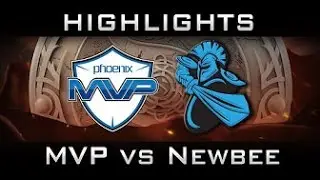 Newbee vs MVP Phoenix, TI6, Игра 2, Лучшая игра, Day 3, The international 6, Русские комментаторы