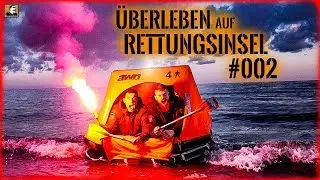 &Uuml;BERLEBEN nach SCHIFFBRUCH #002 | 24H GEFANGEN auf RETTUNGSINSEL | Survival Mattin