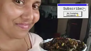 Chikkudikaya velluli karam fry🤤simple and very tasty 😋