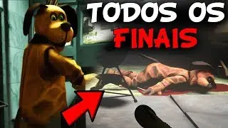 TODOS OS 7 FINAIS + FINAIS EXTRAS DO CACHORRO DO MAU! - Duck Season (JOGO DE TERROR)