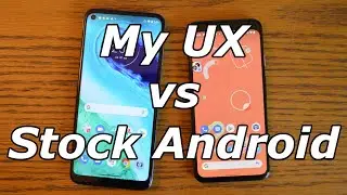 Motorola My UX vs Stock Android