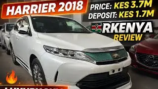 Toyota Harrier 2018 Review in Kenya 🇰🇪 | Price 3.7M | Deposit 1.7M | Luxury SUV