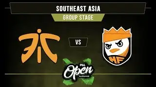 Fnatic vs HappyFeet - PGL Open Bucharest SEA Qualifier Group Stage - @LysanderXonora