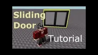 How To Make A Sliding Door In Roblox Studio |  Roblox Studio Tutorial *(MODEL IN DESC)*