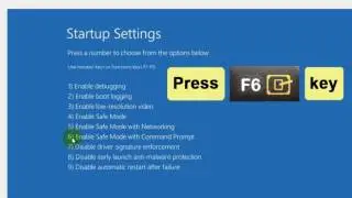 System Restore in Safe Mode with Command Prompt - Method #3 (Windows 10)