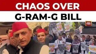 Centre Scraps MGNREGA For 'G RAM G' Bill; Akhilesh Yadav Says BJP 'Weak' For Using Religion