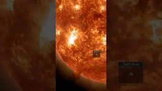 #Plasma Filament and Solar Flare SDO 193Å + 304Å