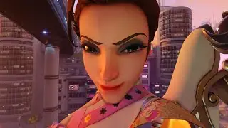 girl tweaker crashing out on overwatch