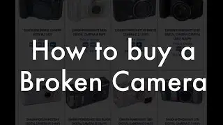 Buying Broken Cameras from KEH, AS IS!