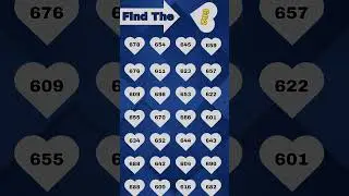 😱 99% People Fail This Hidden Number Challenge 🤯 | Eye Test Puzzle