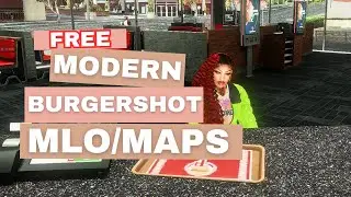 [FREE] Modern BurgerShot MLO Showcase FiveM | Realistic Interior | Optimized RP Interior | GTA RP