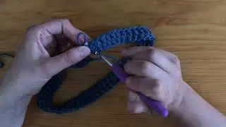 Aprende a tejer esta cinta de pelo moebius o turbante con Lalocadelacasa