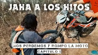 Nos perdemos y rompo la moto camino al hito 7| Expedición Jaha a los Hitos | Cap. 5