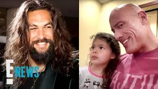 Jason Momoa Responds to The Rock's Daughter's B-Day Request | E! News