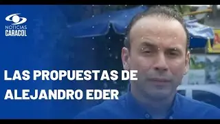 Alejandro Eder, candidato a la Alcaldía de Cali, presentó sus propuestas