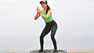 30 min Mini Rebounder Trampoline Routine