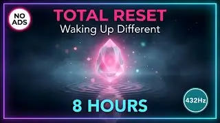 Waking Up Different ✨ 8 Hours DEEPEST Healing Sleep  Autism 432Hz Full Body Regeneration & Detox